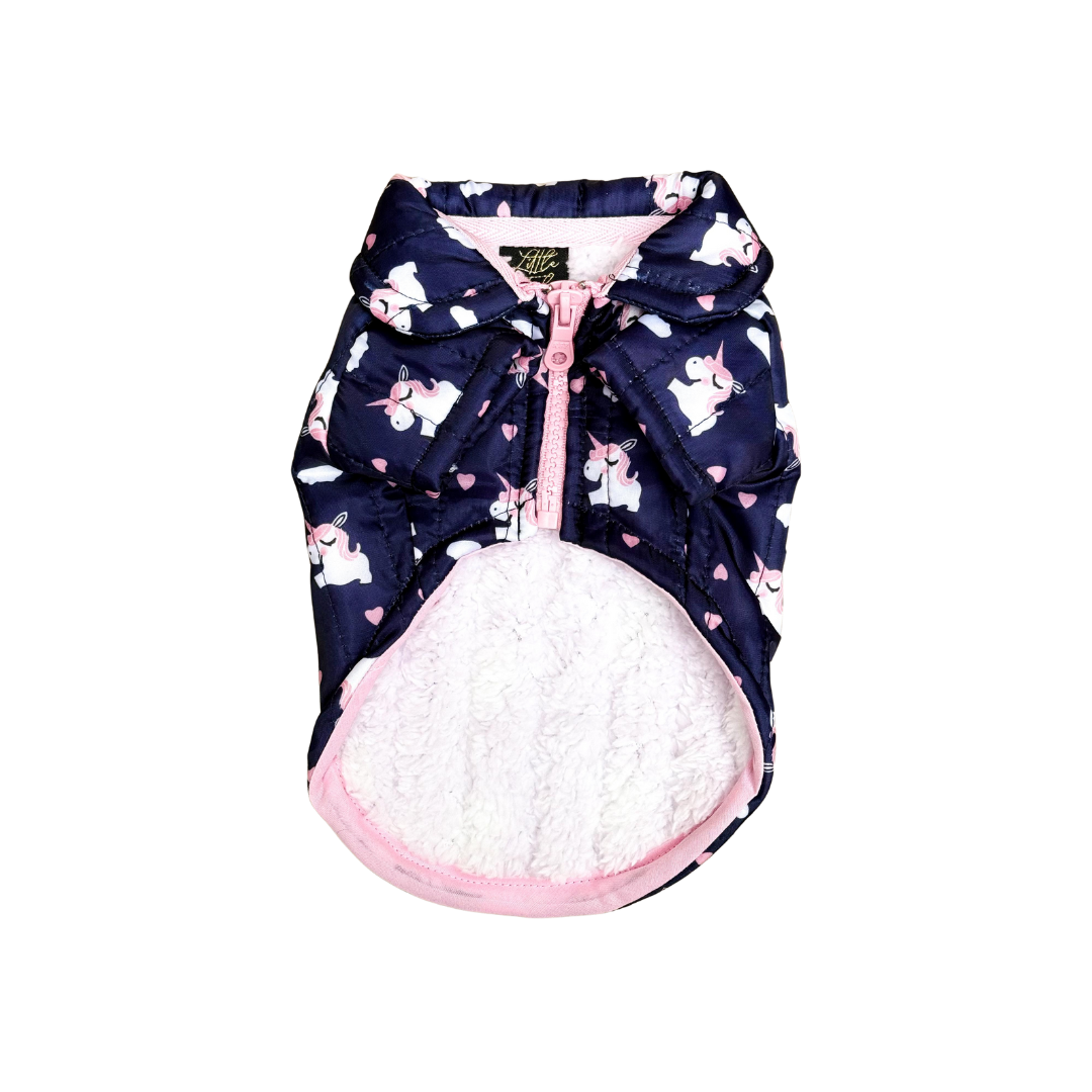 PARKA AZUL MARINO UNICORNIOS