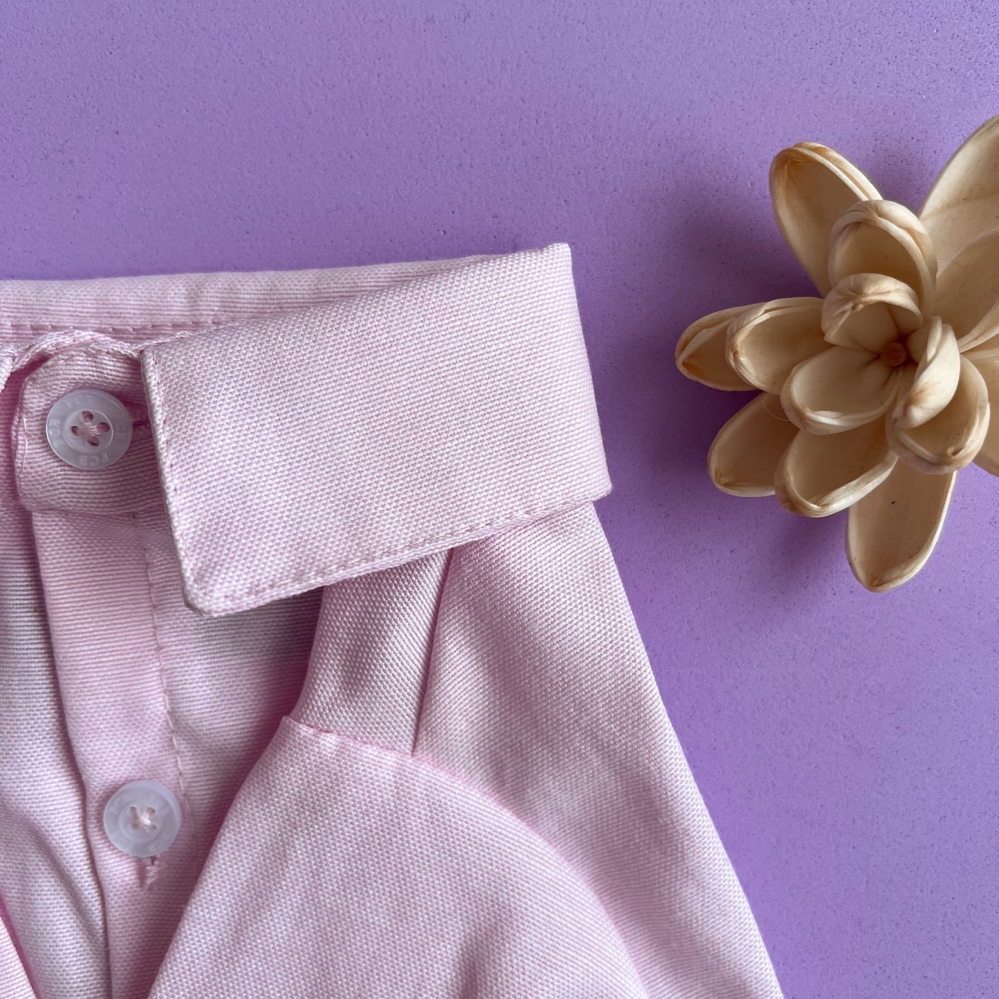 CAMISA PCB ROSA BEBE
