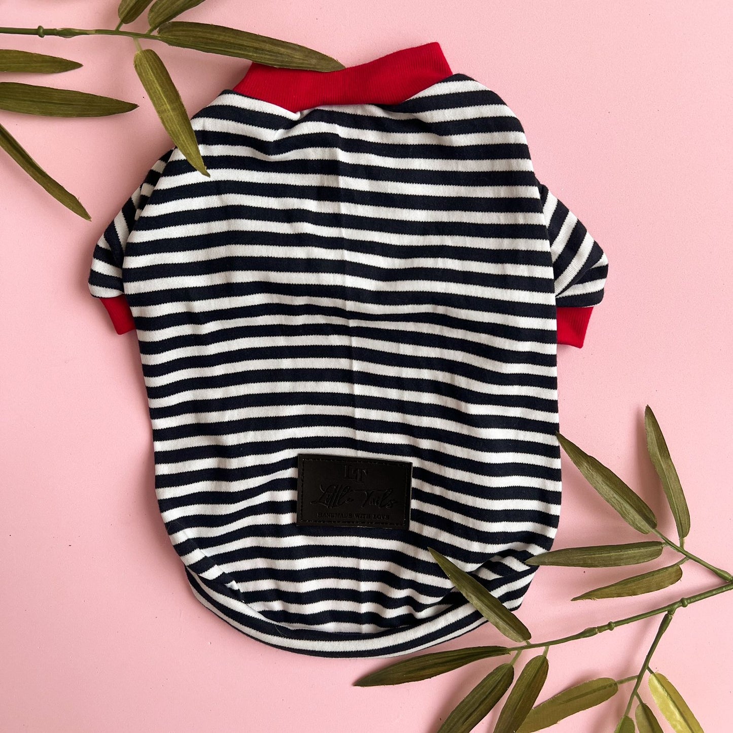 POLO NAVY A RAYAS AZUL