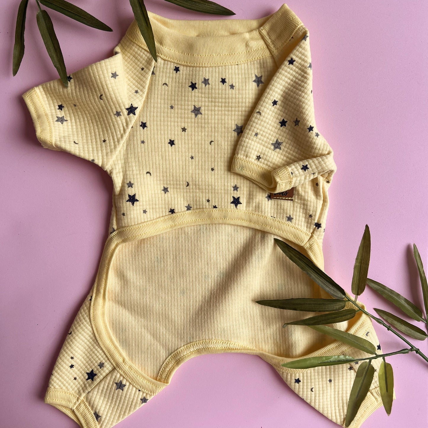 PIJAMA ESTRELLAS AMARILLAS
