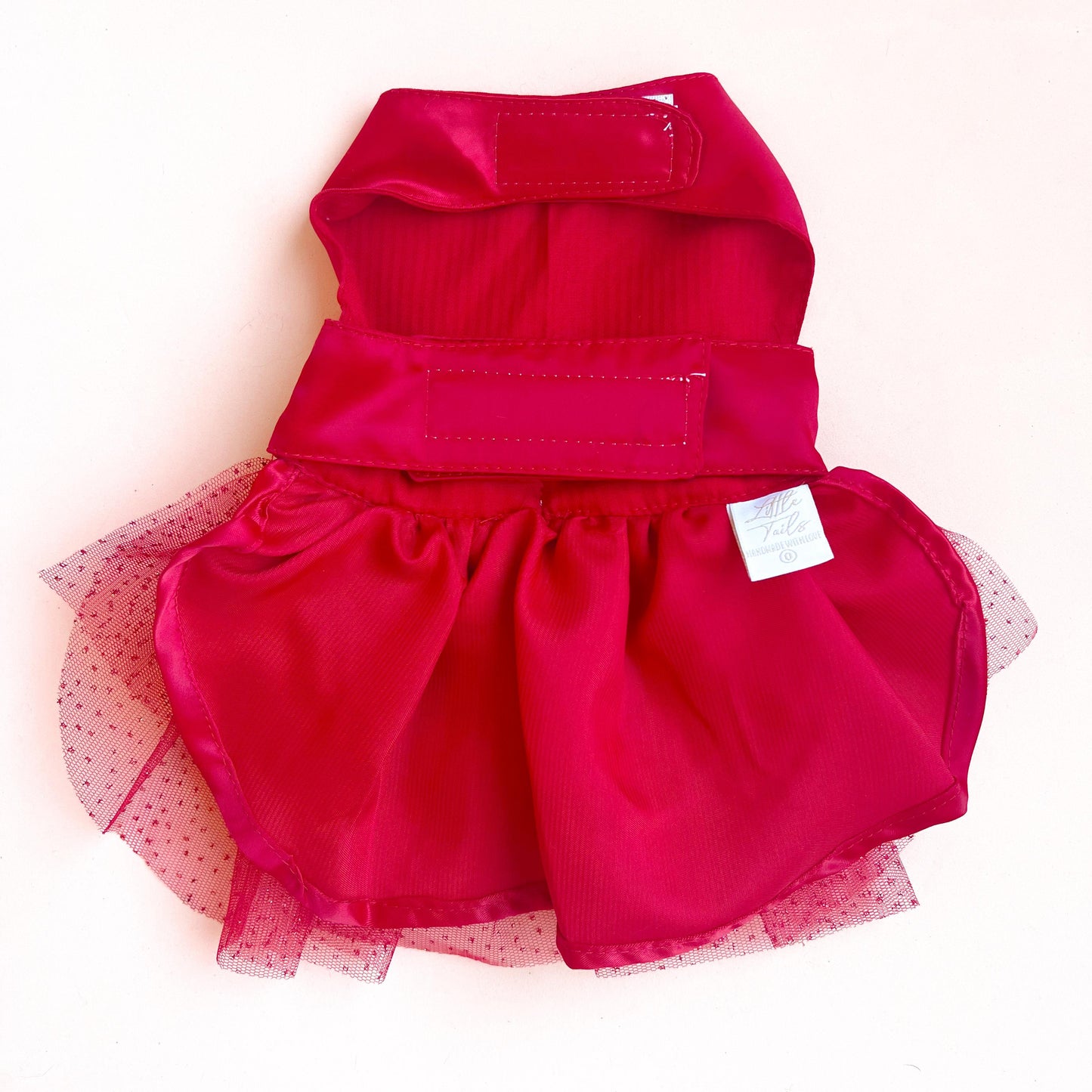 VESTIDO GALA ROJO