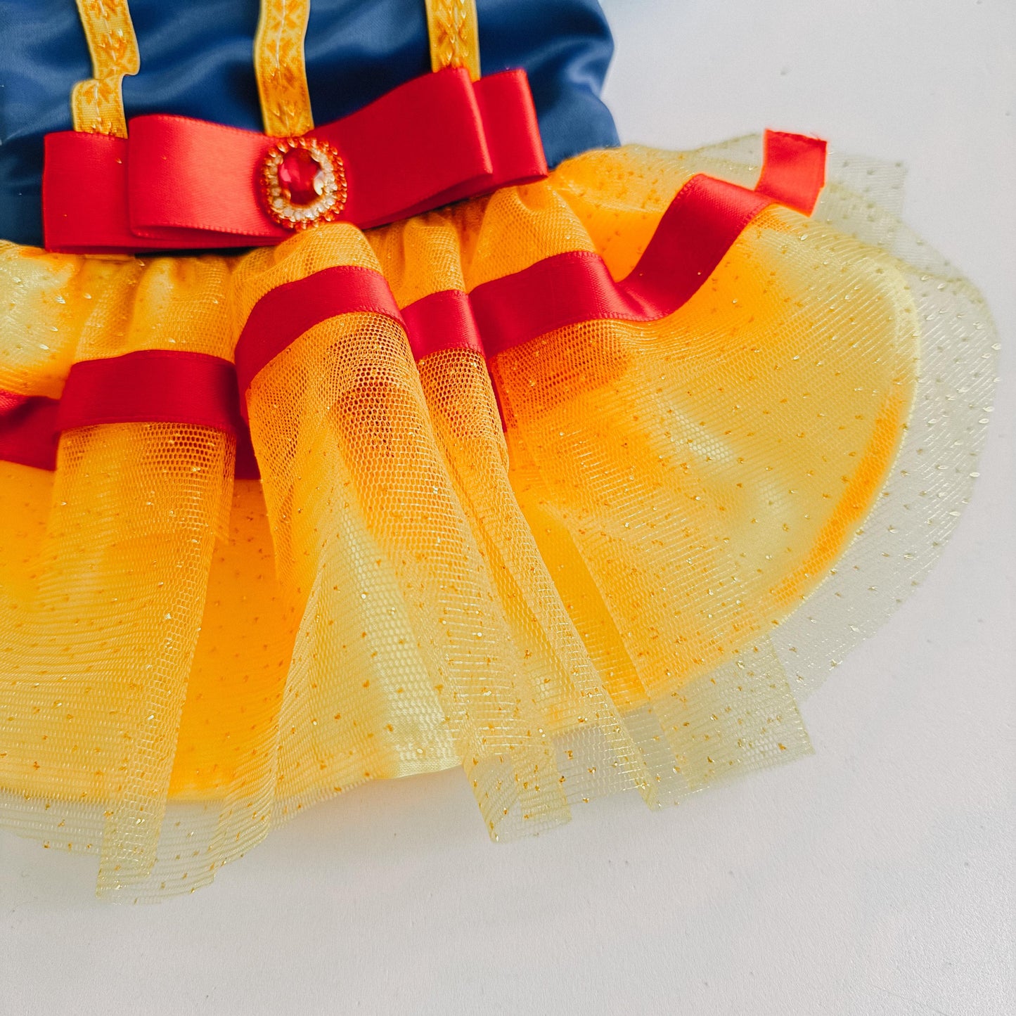 VESTIDO DE PRINCESA BLANCANIEVES