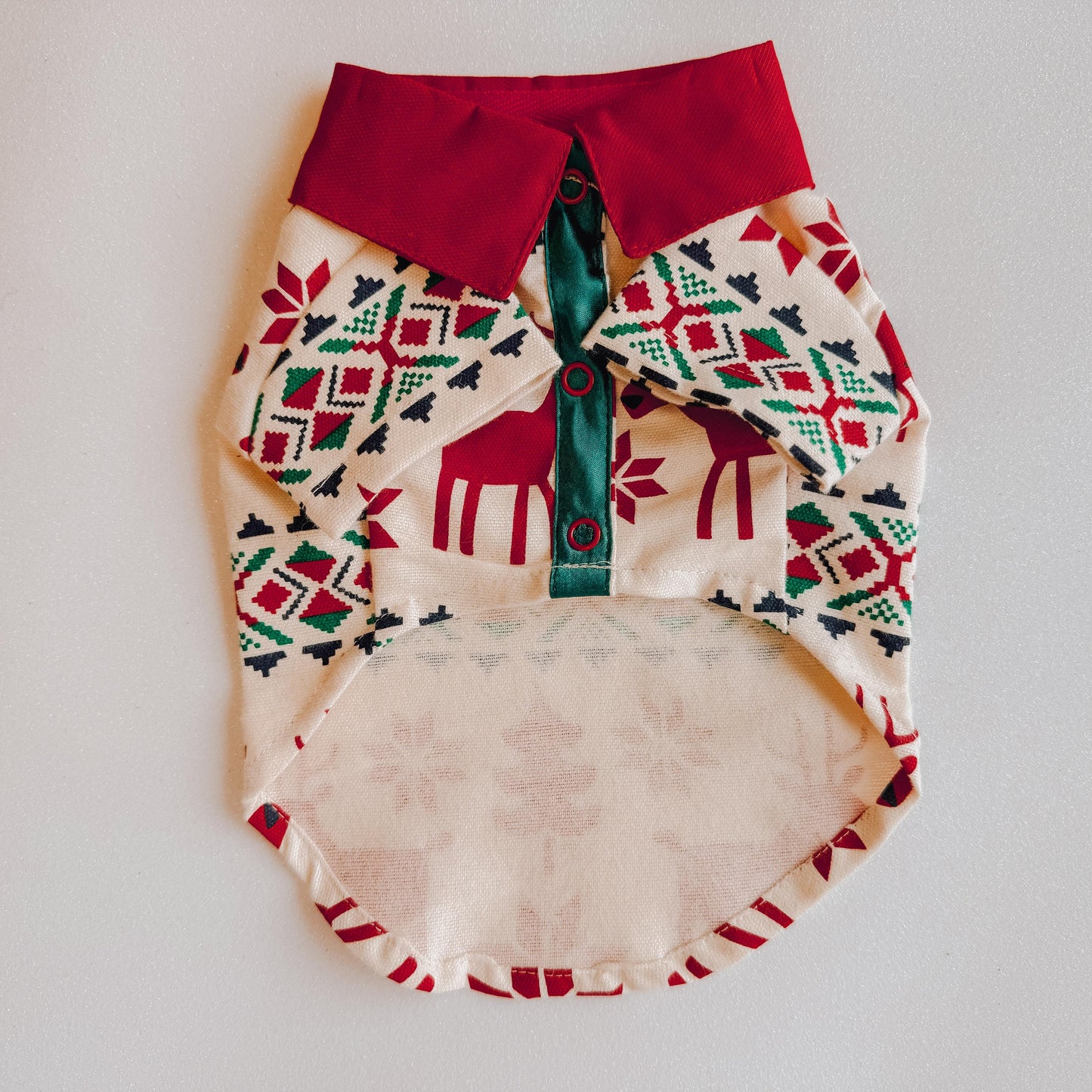 CAMISA NAVIDAD RENO