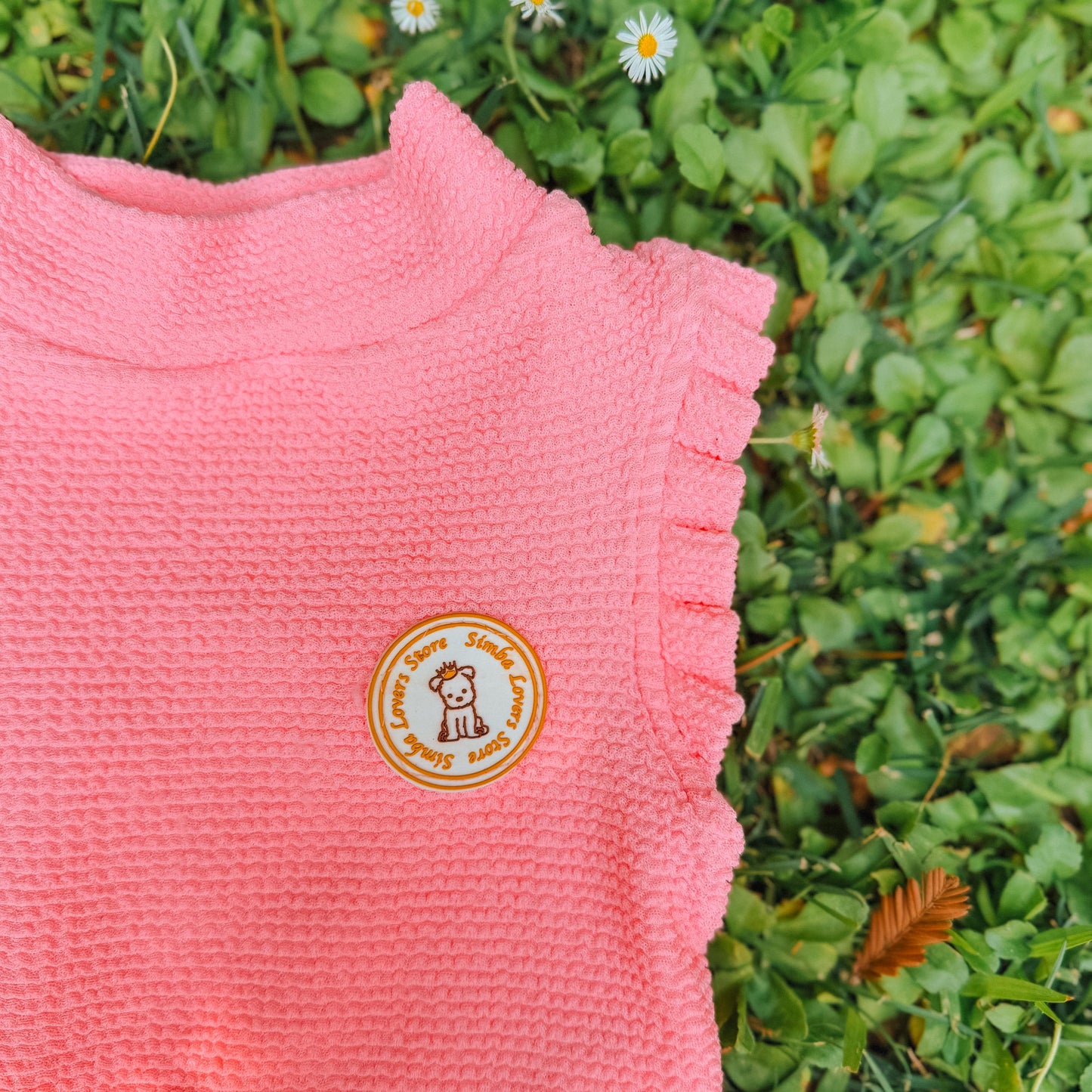 POLERA ROSA CON PROTECCIÓN SOLAR 50+