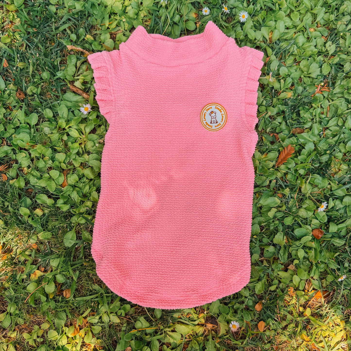POLERA ROSA CON PROTECCIÓN SOLAR 50+