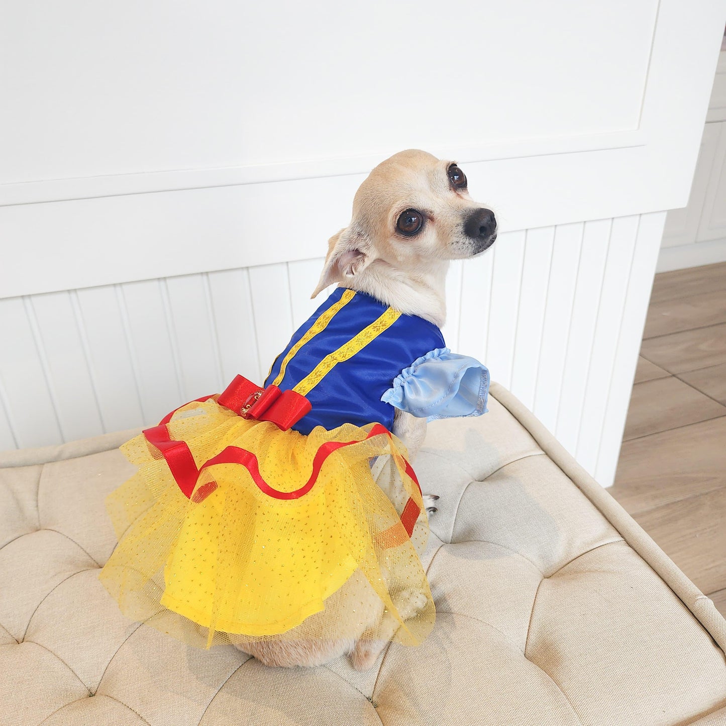 VESTIDO DE PRINCESA BLANCANIEVES