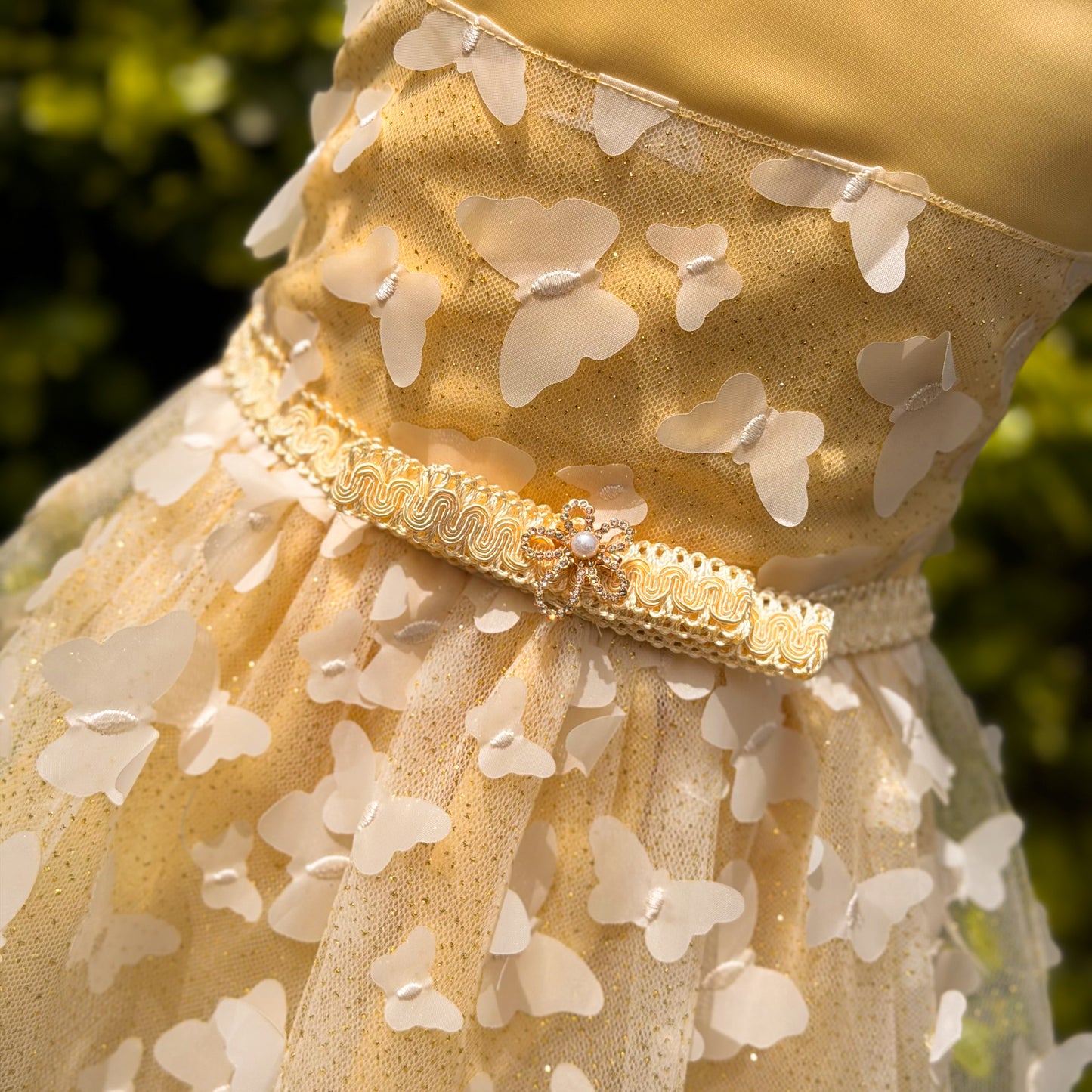 VESTIDO GALA MARIPOSAS