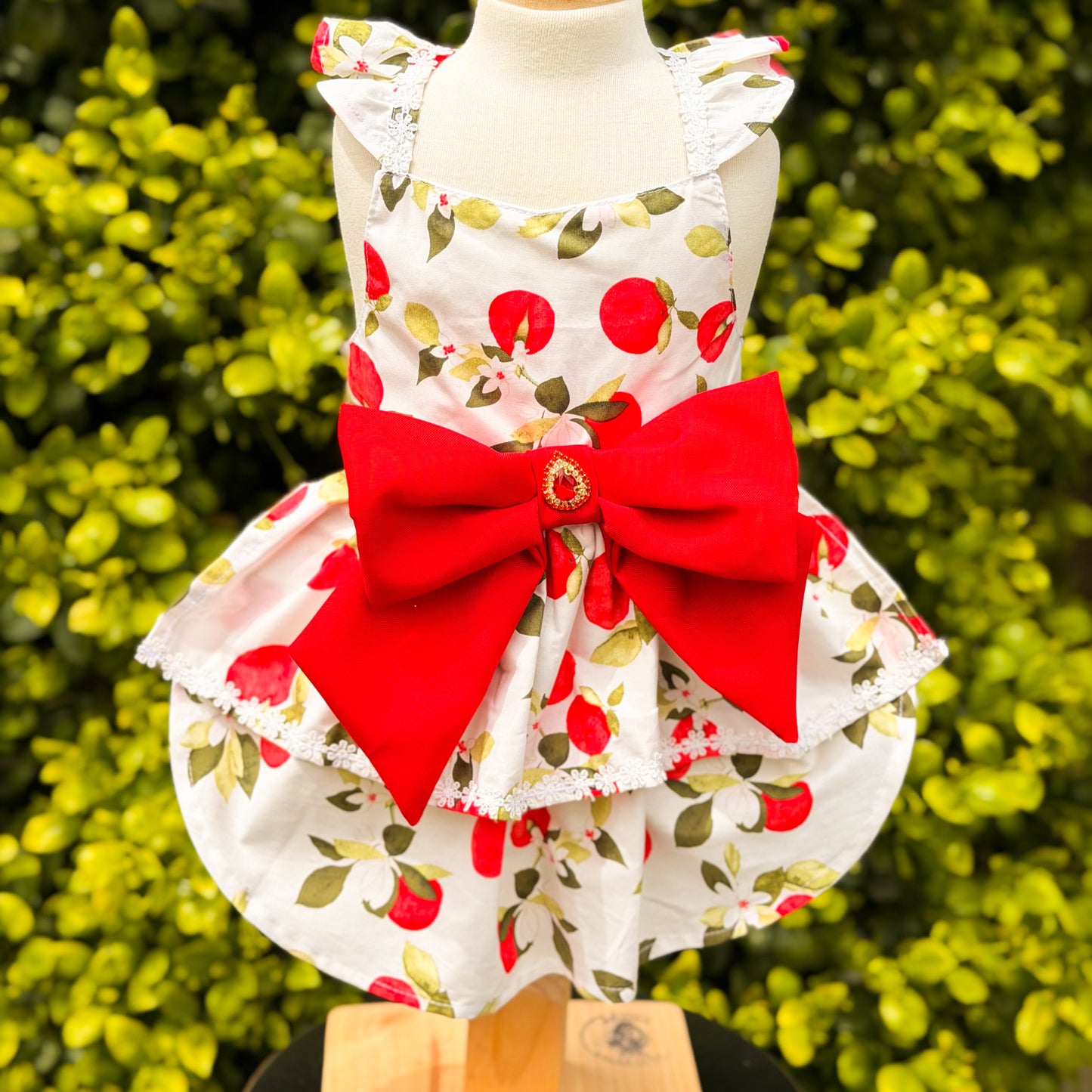 VESTIDO MANZANAS