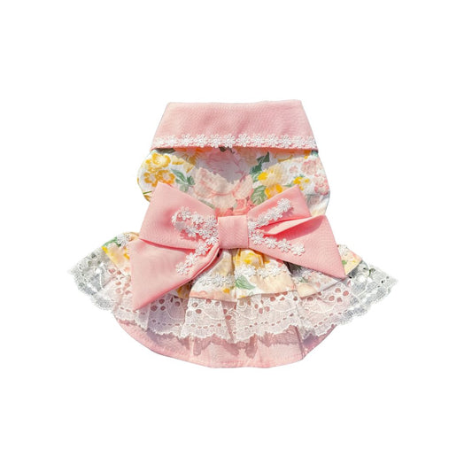 VESTIDO ROSA FIESTAS PATRIAS