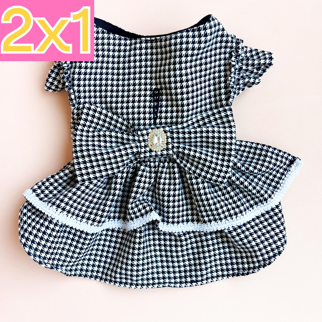 VESTIDO BLACK AND WHITE