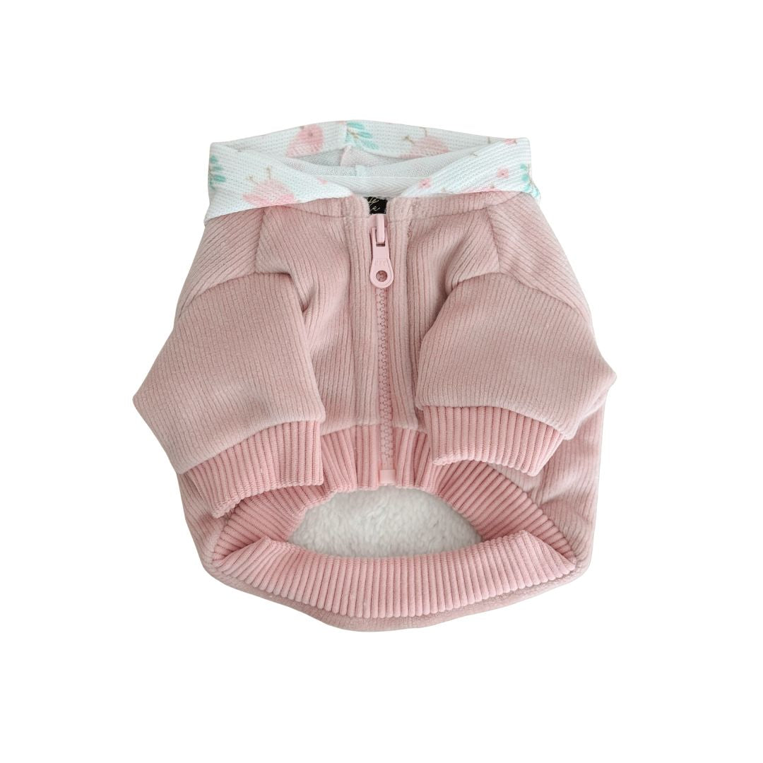 CASACA BOMBER ROSA PALO