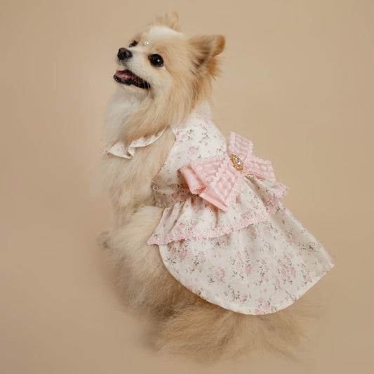VESTIDO PERLA FLOREADO