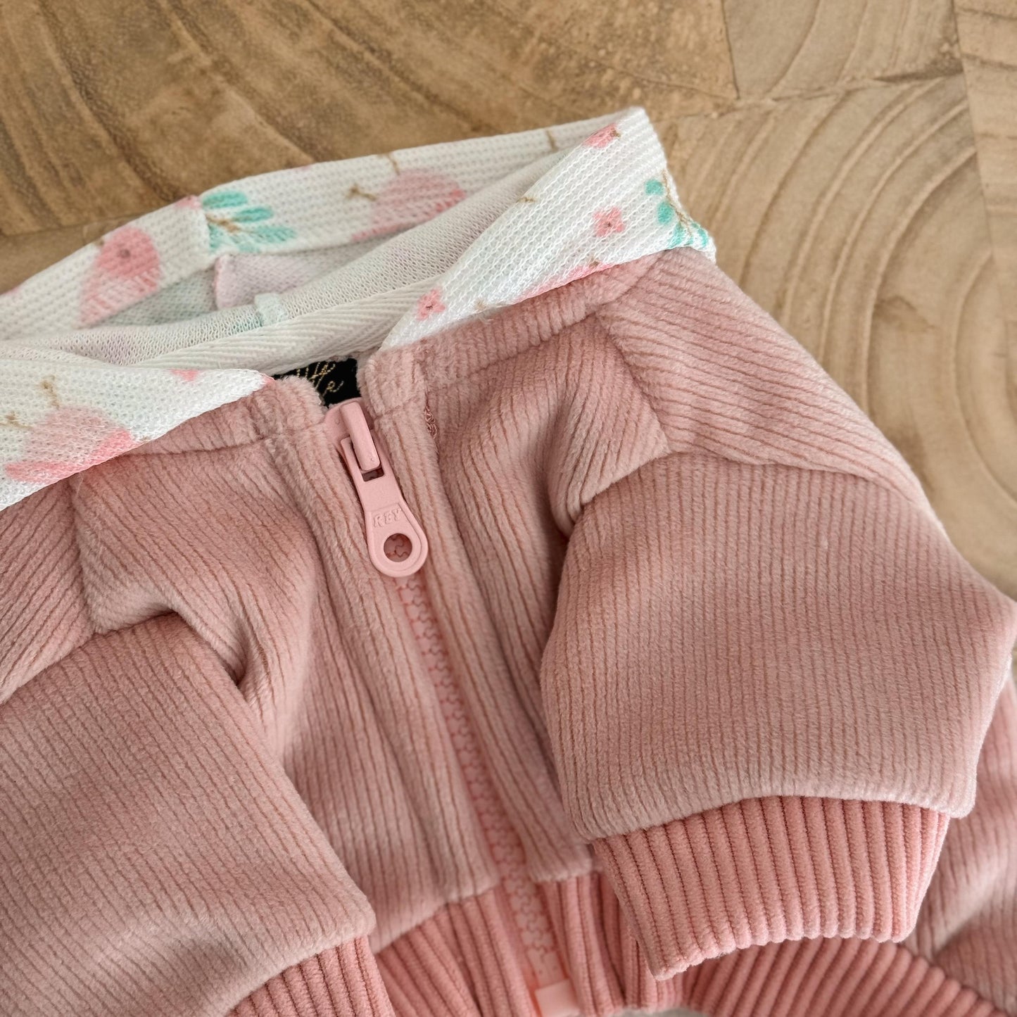 CASACA BOMBER ROSA PALO