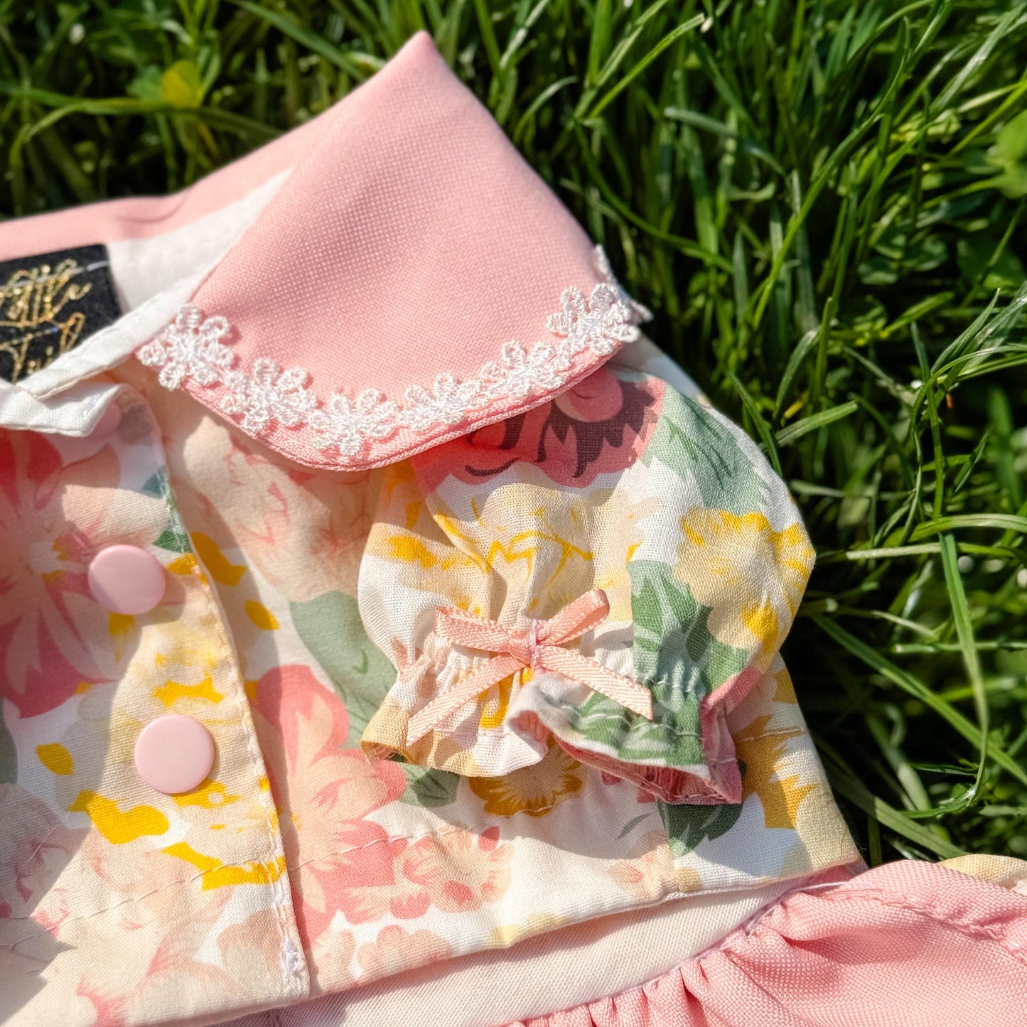 VESTIDO ROSA FIESTAS PATRIAS