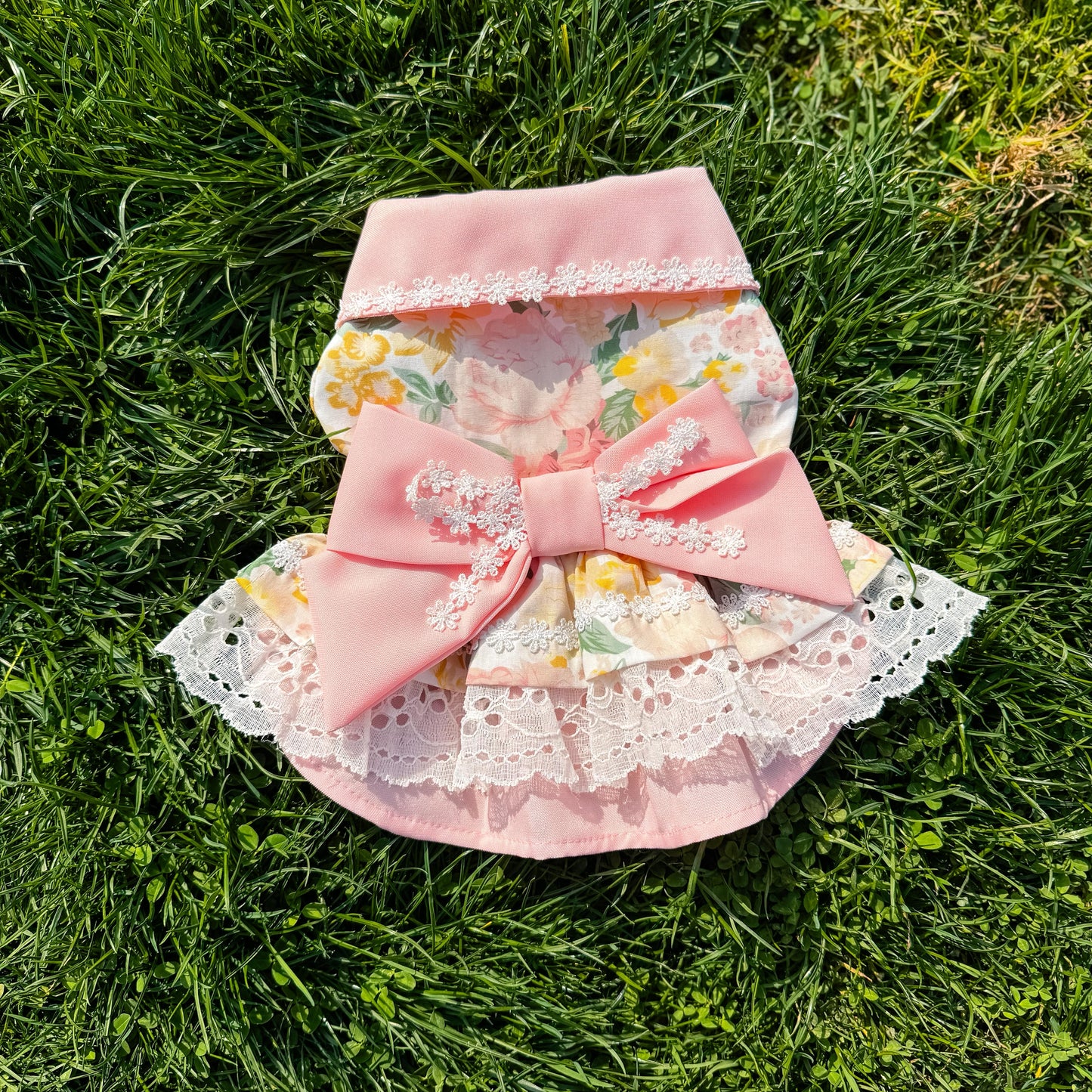 VESTIDO ROSA FIESTAS PATRIAS